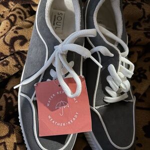 Womens soul naturalizer Gray whittle Water-repellent Sneakers